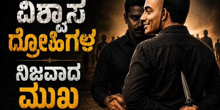 ವಿಶ್ವಾಸ ದ್ರೋಹಿಗಳ ನಿಜವಾದ ಮುಖ